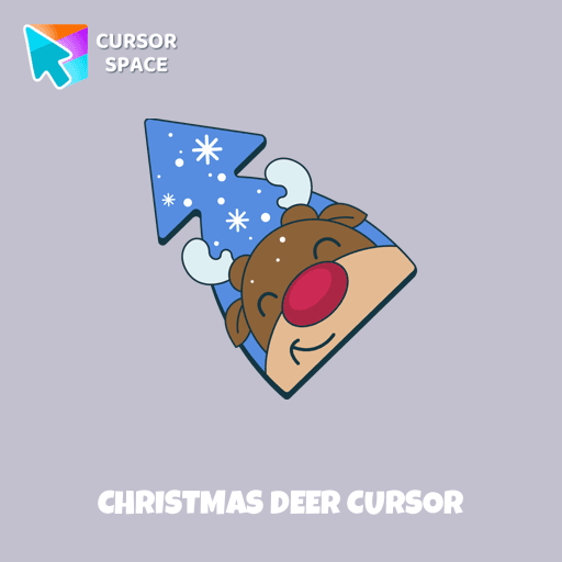 Christmas Deer cursor arrow cursor